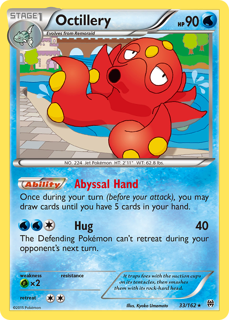 Octillery (33/162) [XY: BREAKthrough] | Arkham Games and Comics