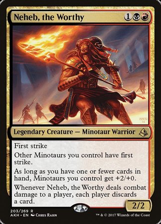 Neheb, the Worthy [Amonkhet] | Arkham Games and Comics