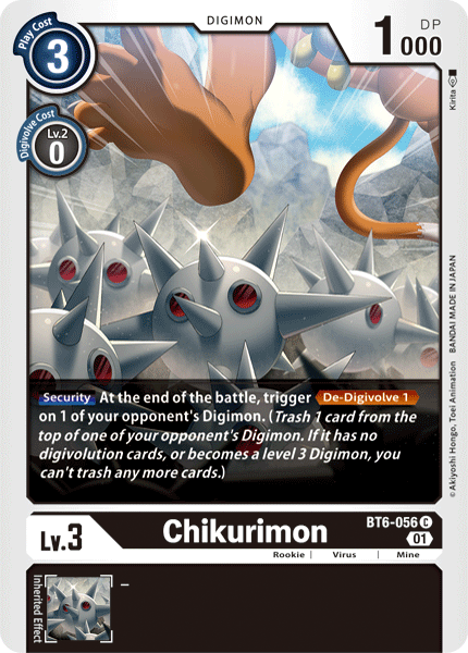 Chikurimon [BT6-056] [Double Diamond] | Arkham Games and Comics