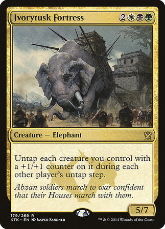 Ivorytusk Fortress [Khans of Tarkir] | Arkham Games and Comics