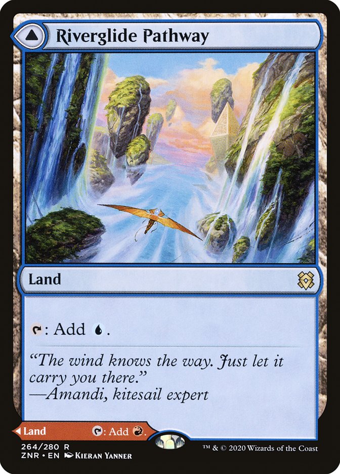 Riverglide Pathway // Lavaglide Pathway [Zendikar Rising] | Arkham Games and Comics