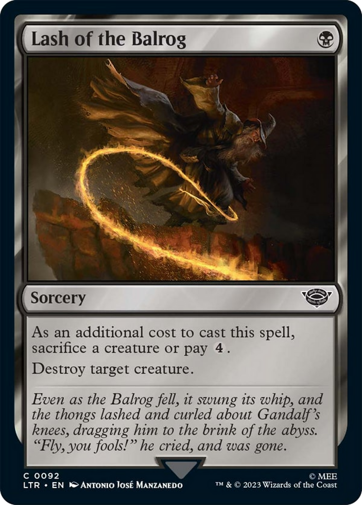 Lash of the Balrog [The Lord of the Rings: Tales of Middle-Earth] | Arkham Games and Comics