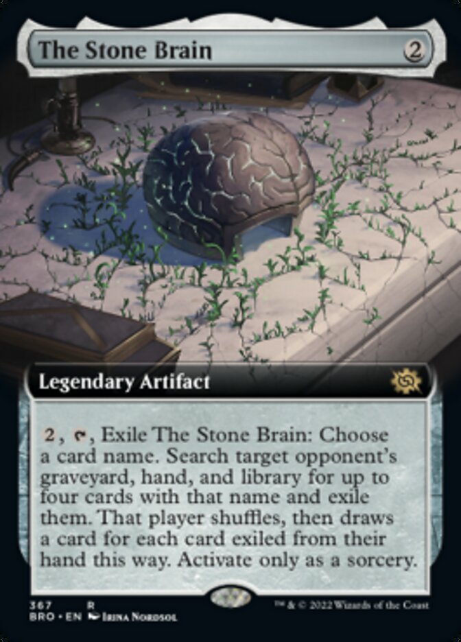 The Stone Brain (Extended Art) [The Brothers' War] | Arkham Games and Comics