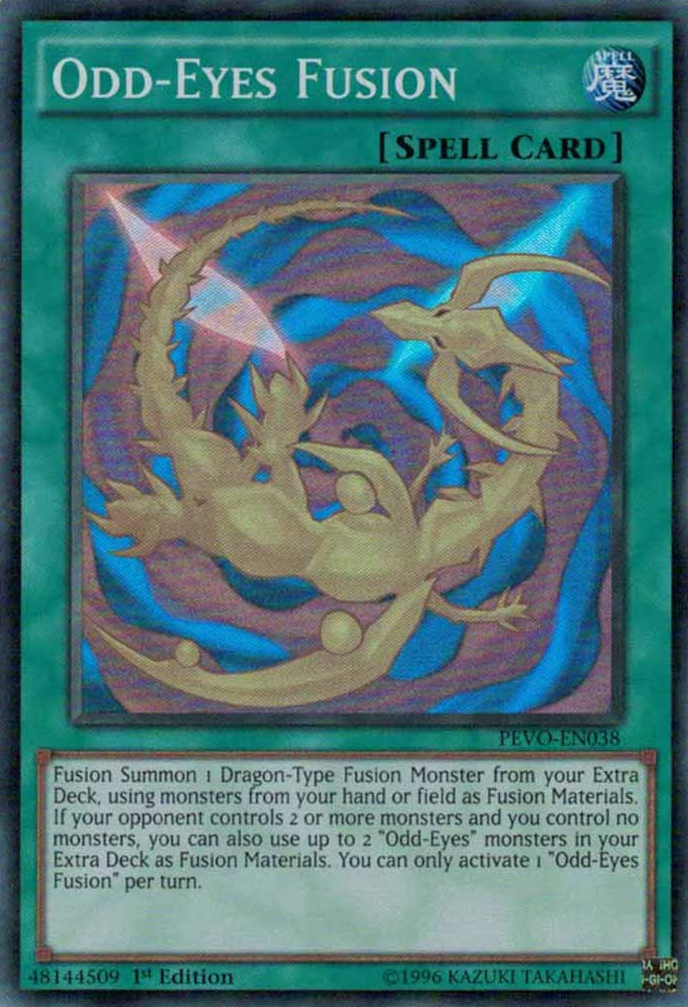 Odd-Eyes Fusion [PEVO-EN038] Super Rare | Arkham Games and Comics
