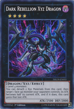 Dark Rebellion Xyz Dragon [NECH-EN053] Secret Rare | Arkham Games and Comics