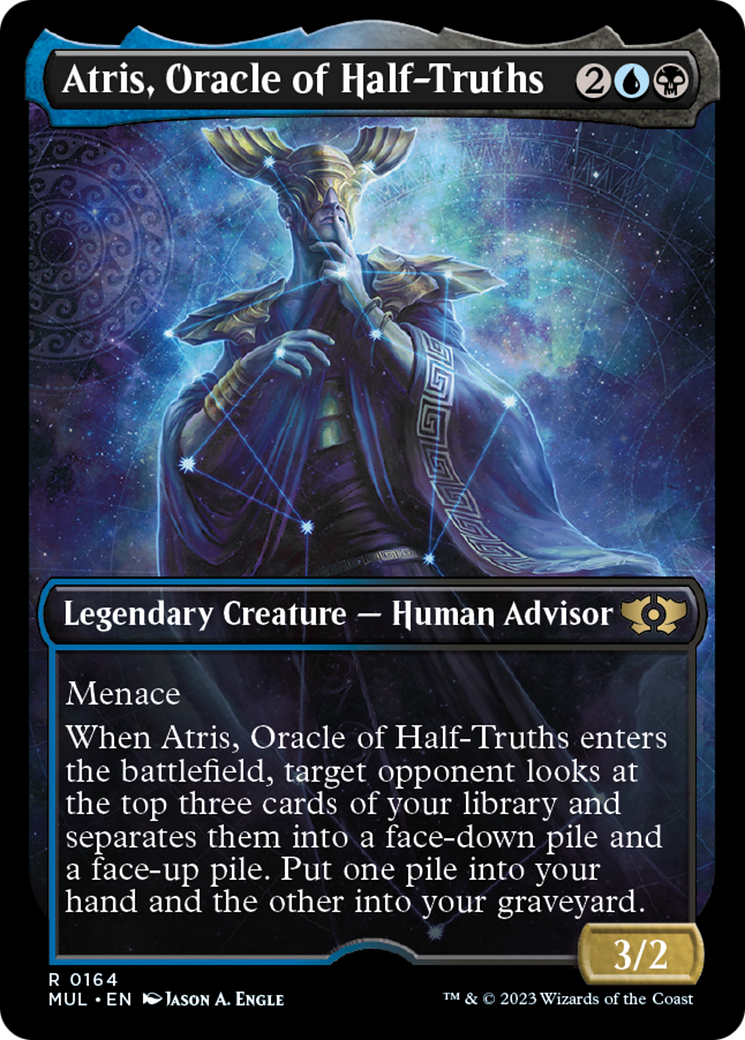 Atris, Oracle of Half-Truths (Halo Foil) [Multiverse Legends] | Arkham Games and Comics