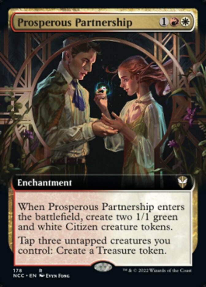 Prosperous Partnership (Extended Art) [Streets of New Capenna Commander] | Arkham Games and Comics