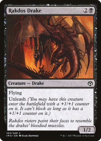 Rakdos Drake [Iconic Masters] | Arkham Games and Comics