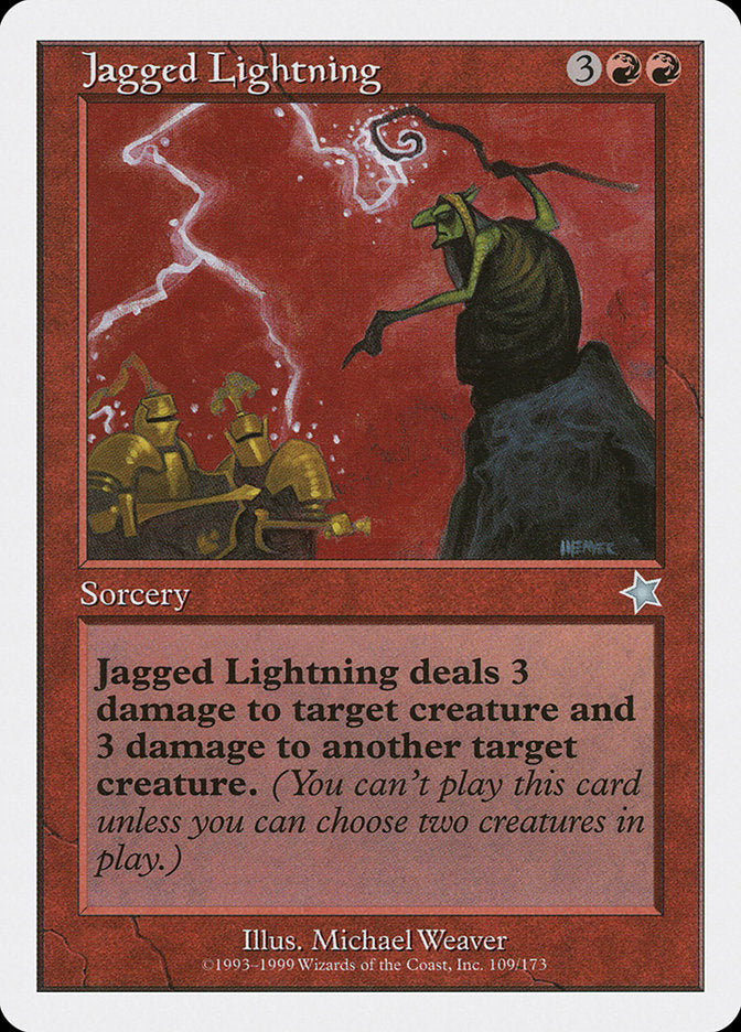 Jagged Lightning [Starter 1999] | Arkham Games and Comics