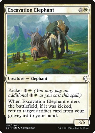 Excavation Elephant [Dominaria] | Arkham Games and Comics