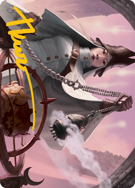Celestus Sanctifier Art Card (Gold-Stamped Signature) [Innistrad: Midnight Hunt Art Series] | Arkham Games and Comics