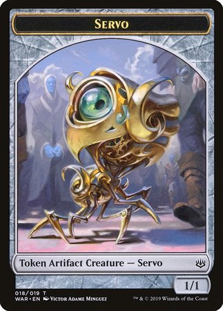 Servo Token [War of the Spark Tokens] | Arkham Games and Comics