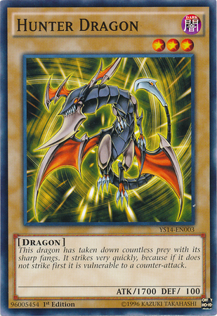 Hunter Dragon [YS14-EN003] Common | Arkham Games and Comics