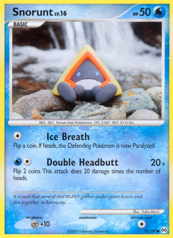 Snorunt (75/99) [Platinum: Arceus] | Arkham Games and Comics