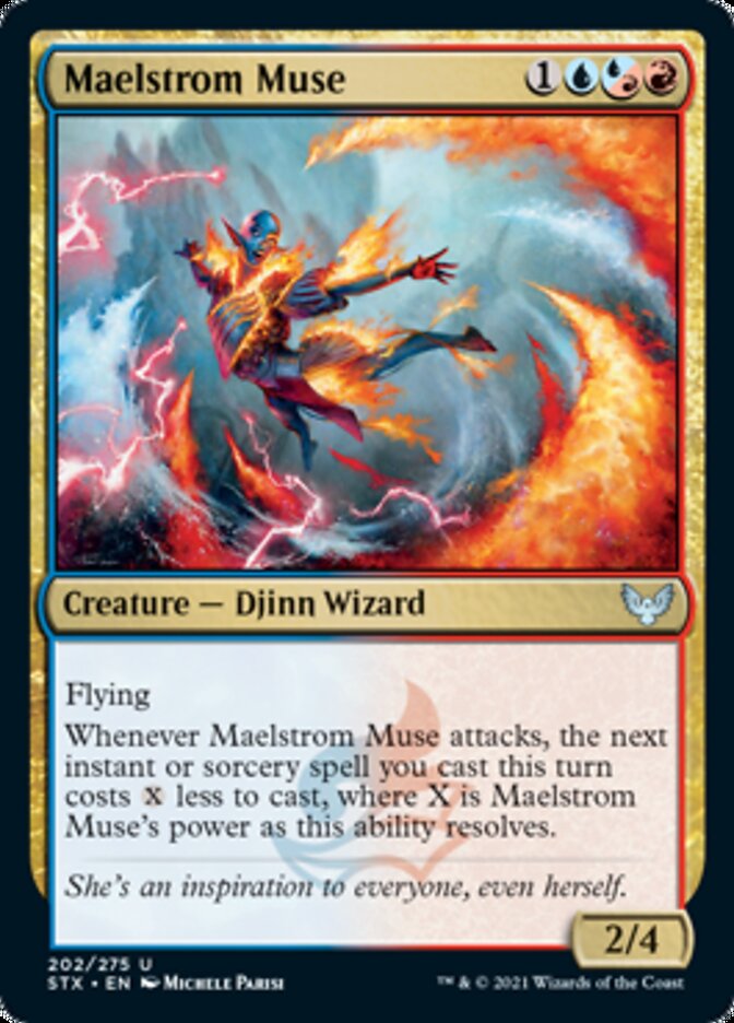 Maelstrom Muse [Strixhaven: School of Mages] | Arkham Games and Comics