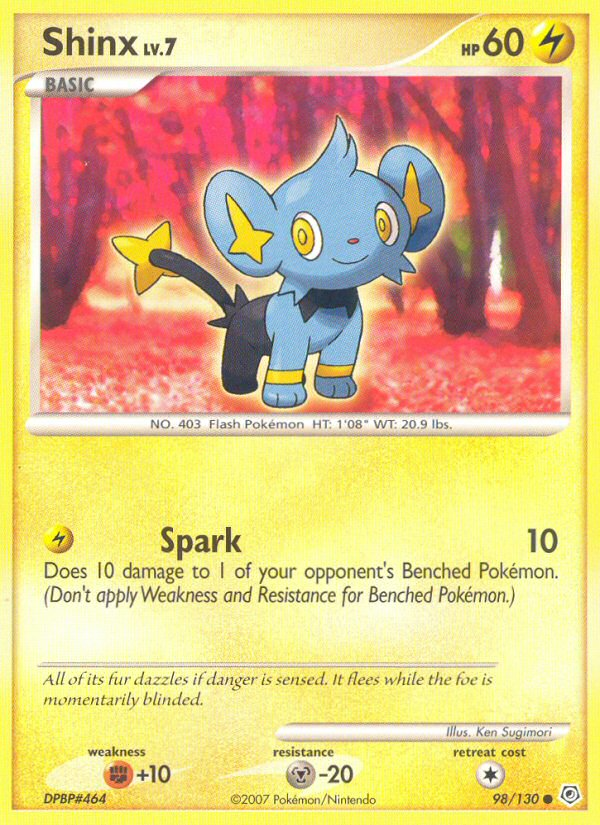 Shinx (98/130) [Diamond & Pearl: Base Set] | Arkham Games and Comics