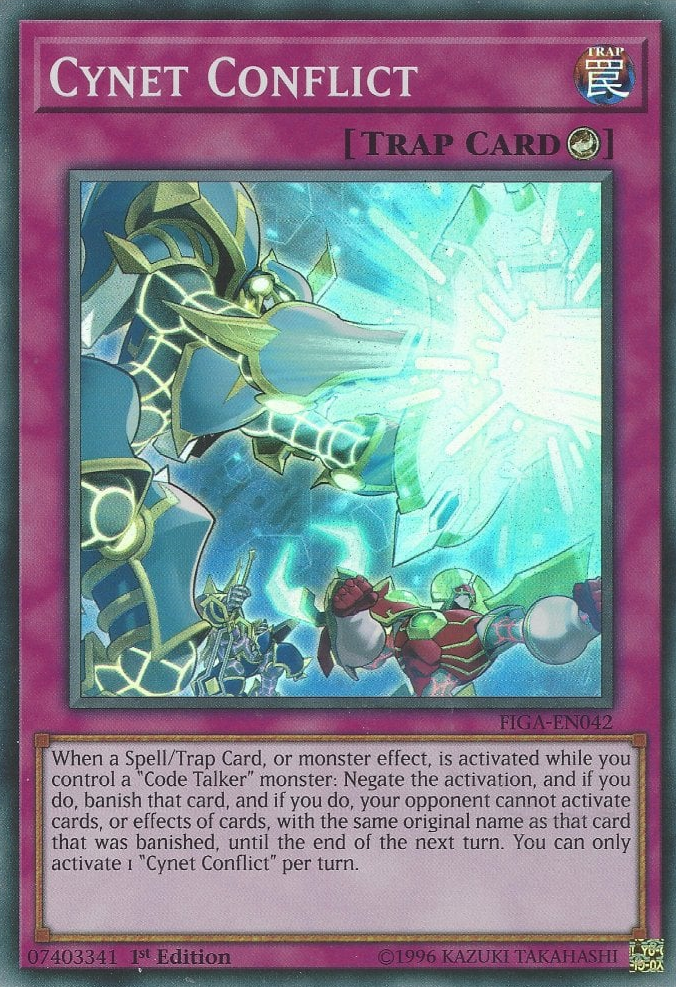 Cynet Conflict [FIGA-EN042] Super Rare | Arkham Games and Comics