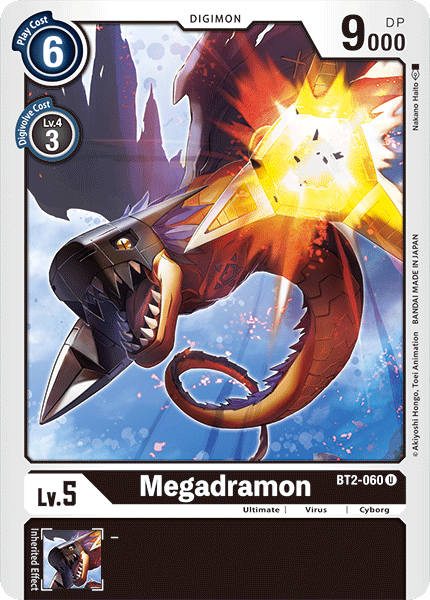 Megadramon [BT2-060] [Release Special Booster Ver.1.0] | Arkham Games and Comics