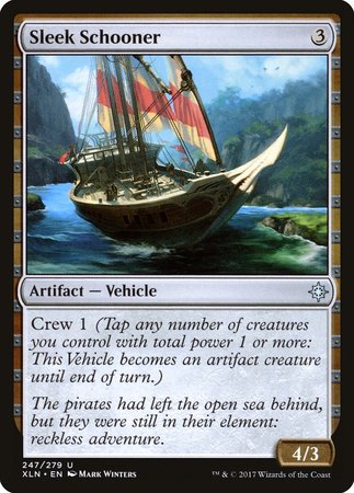 Sleek Schooner [Ixalan] | Arkham Games and Comics