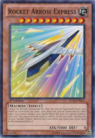 Rocket Arrow Express [SP14-EN015] Starfoil Rare | Arkham Games and Comics