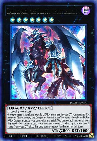 Dark Armed, the Dragon of Annihilation [JUMP-EN090] Ultra Rare | Arkham Games and Comics