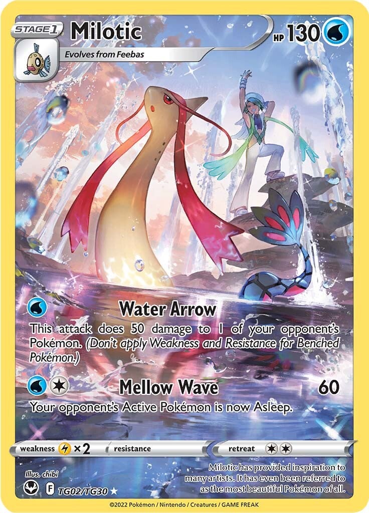 Milotic (TG02/TG30) [Sword & Shield: Silver Tempest] | Arkham Games and Comics