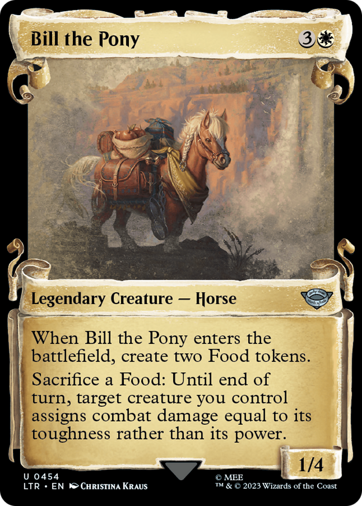 Bill the Pony [The Lord of the Rings: Tales of Middle-Earth Showcase Scrolls] | Arkham Games and Comics