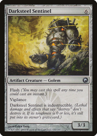 Darksteel Sentinel [Scars of Mirrodin] | Arkham Games and Comics