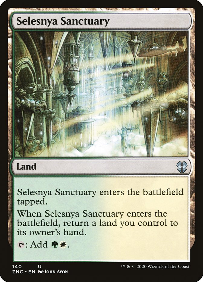 Selesnya Sanctuary [Zendikar Rising Commander] | Arkham Games and Comics