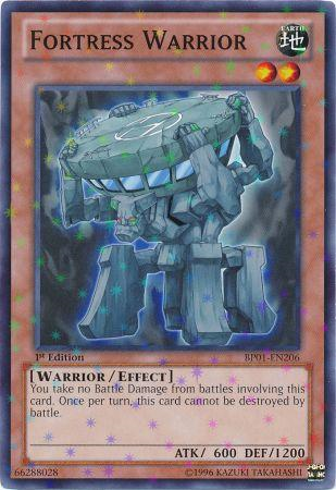 Fortress Warrior [BP01-EN206] Starfoil Rare | Arkham Games and Comics