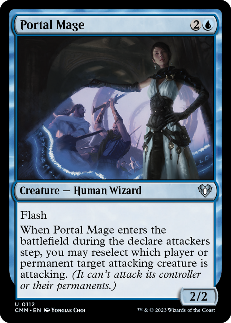 Portal Mage [Commander Masters] | Arkham Games and Comics