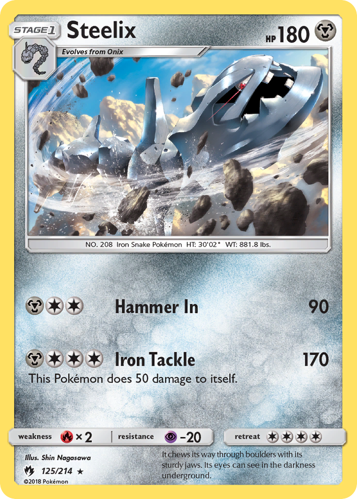 Steelix (125/214) [Sun & Moon: Lost Thunder] | Arkham Games and Comics