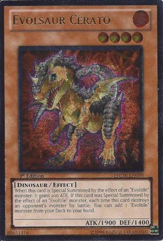 Evolsaur Cerato [PHSW-EN020] Ultimate Rare | Arkham Games and Comics