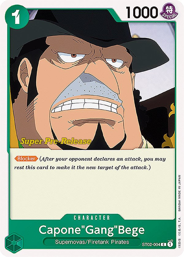 Capone"Gang"Bege [Super Pre-Release Starter Deck: Worst Generation] | Arkham Games and Comics