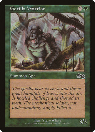 Gorilla Warrior [Urza's Saga] | Arkham Games and Comics