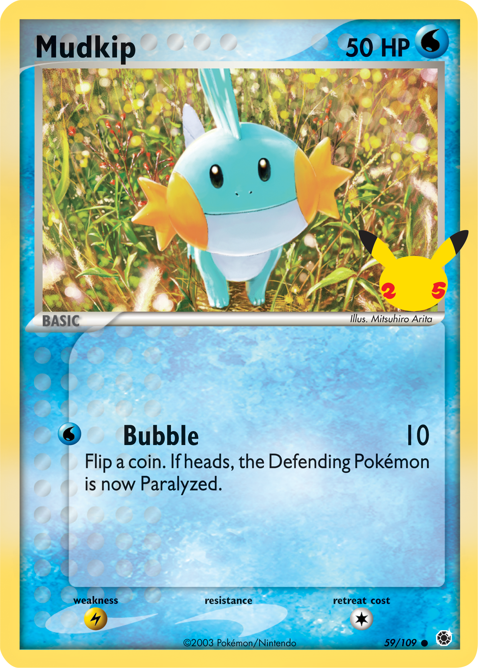 Mudkip (59/109) [First Partner Pack] | Arkham Games and Comics