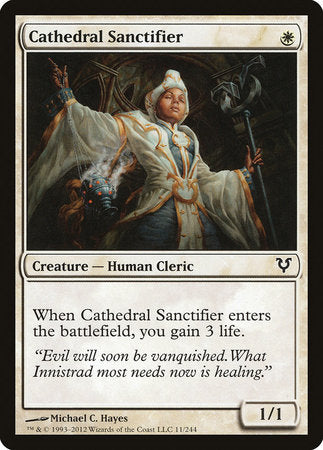 Cathedral Sanctifier [Avacyn Restored] | Arkham Games and Comics