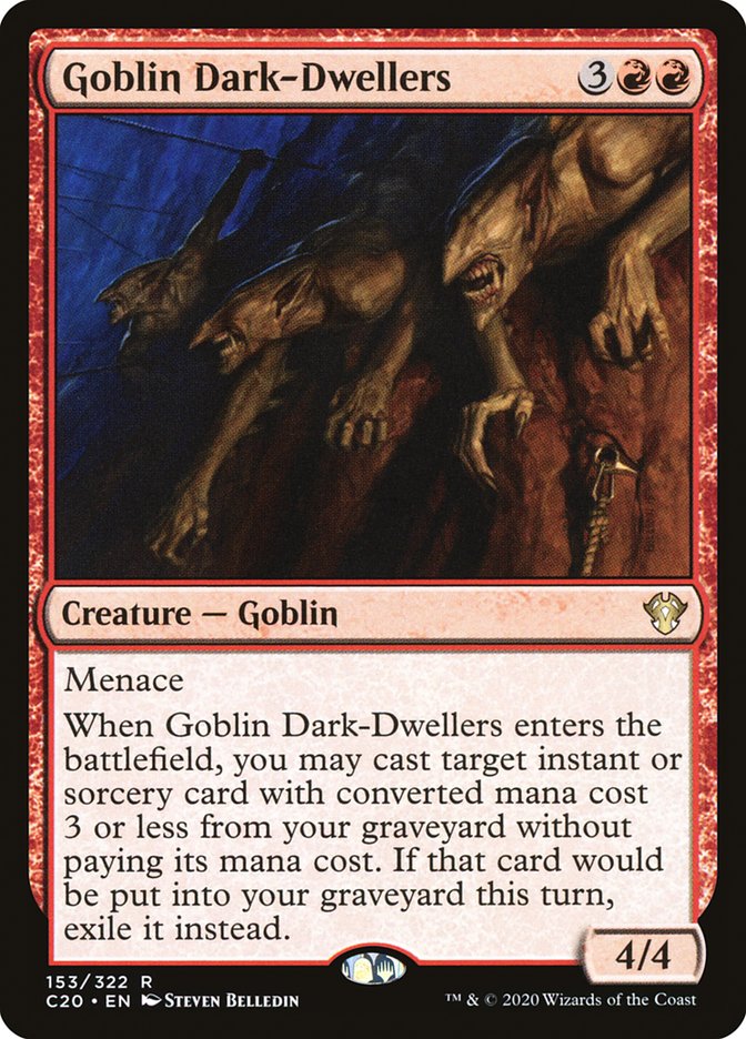 Goblin Dark-Dwellers [Commander 2020] | Arkham Games and Comics