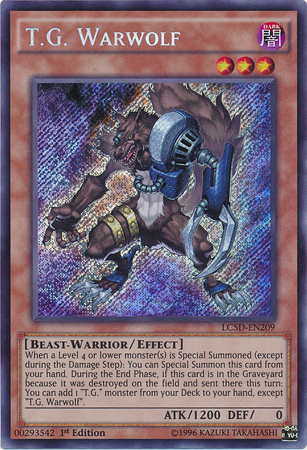 T.G. Warwolf [LC5D-EN209] Secret Rare | Arkham Games and Comics