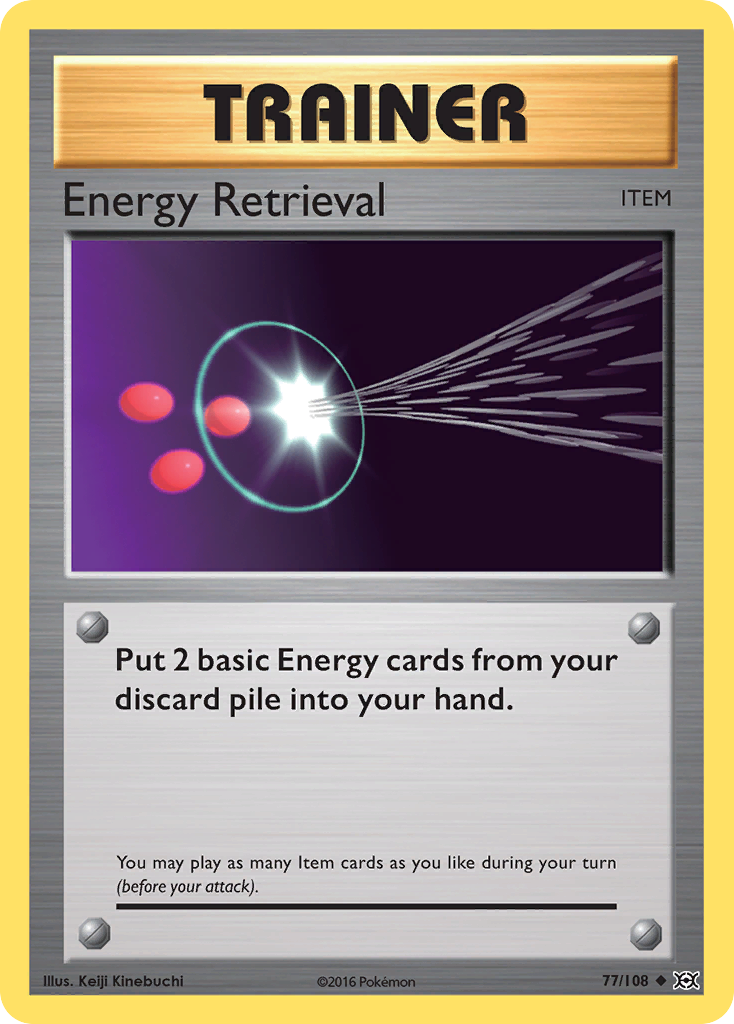 Energy Retrieval (77/108) [XY: Evolutions] | Arkham Games and Comics