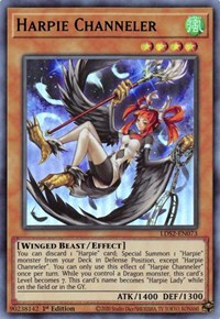 Harpie Channeler (Green) [LDS2-EN073] Ultra Rare | Arkham Games and Comics