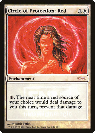 Circle of Protection: Red [Friday Night Magic 2005] | Arkham Games and Comics