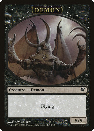 Demon Token [Innistrad Tokens] | Arkham Games and Comics