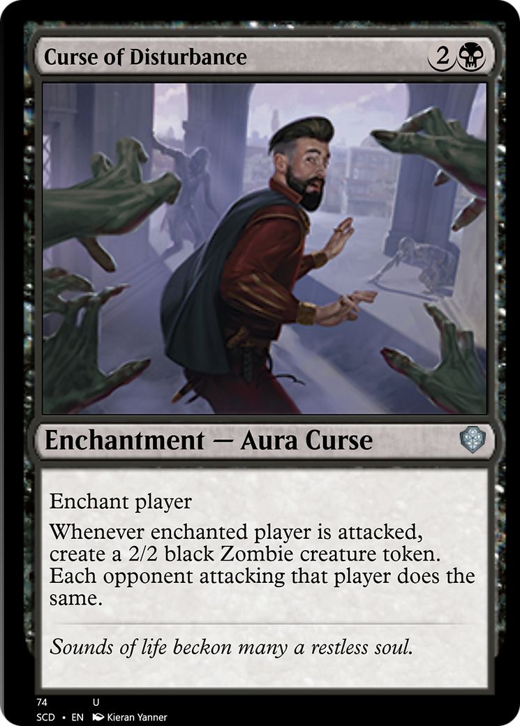 Curse of Disturbance [Starter Commander Decks] | Arkham Games and Comics