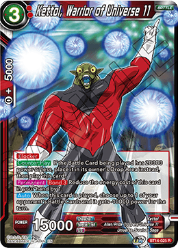 Kettol, Warrior of Universe 11 (BT14-025) [Cross Spirits] | Arkham Games and Comics