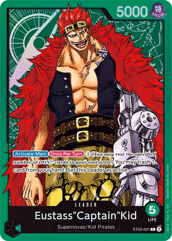 Eustass"Captain"Kid (001) [Starter Deck: Worst Generation] | Arkham Games and Comics