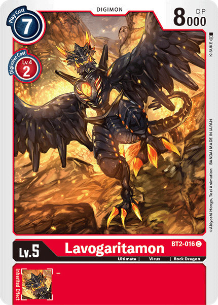 Lavogaritamon [BT2-016] [Release Special Booster Ver.1.5] | Arkham Games and Comics