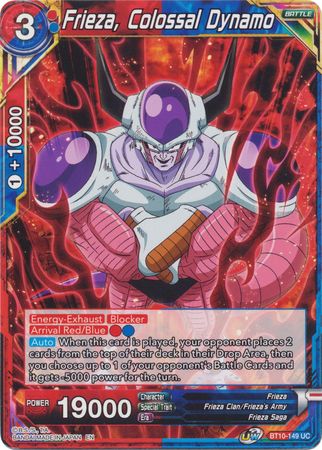 Frieza, Colossal Dynamo (BT10-149) [Rise of the Unison Warrior 2nd Edition] | Arkham Games and Comics