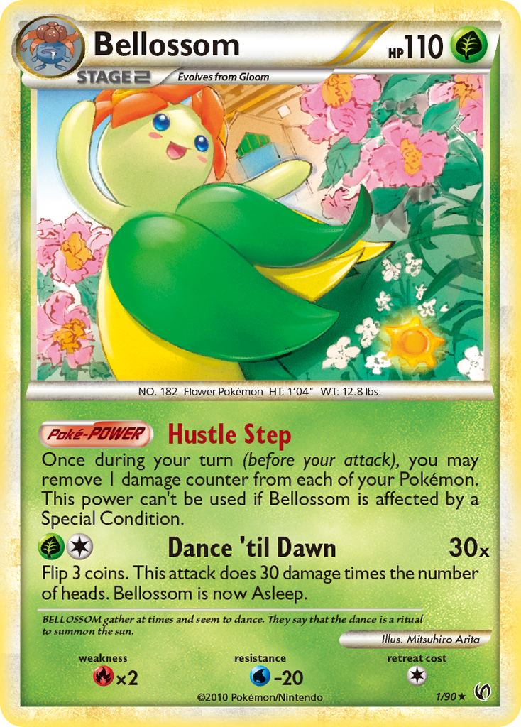 Bellossom (1/90) [HeartGold & SoulSilver: Undaunted] | Arkham Games and Comics