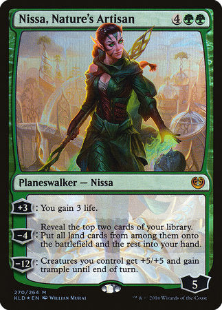 Nissa, Nature's Artisan [Kaladesh] | Arkham Games and Comics